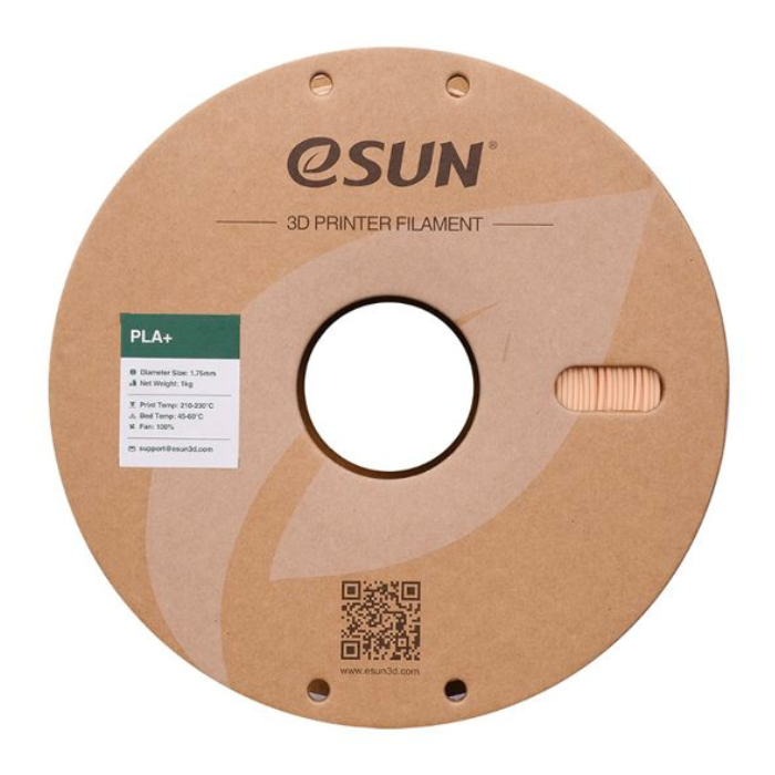 eSun PLA+ 1.75mm 1kg Beige 3D Printing Filament - High Strength