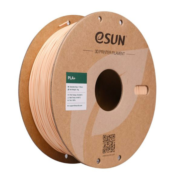 eSun PLA+ 1.75mm 1kg Beige 3D Printing Filament - High Strength