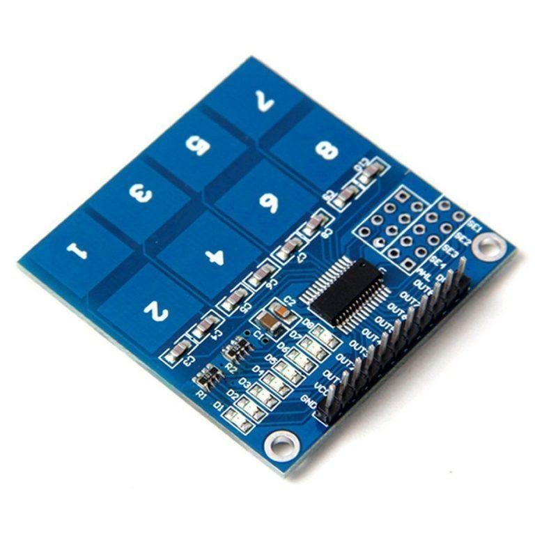 TTP226 8-Channel Capacitive Touch Pad Sensor
