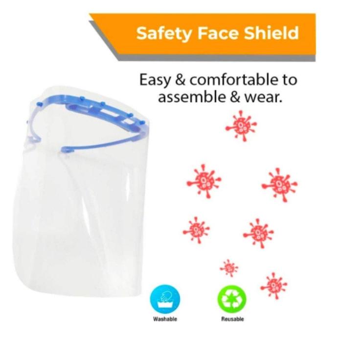 Iotcart Flexible Face Shield Mask - Full Face Protection