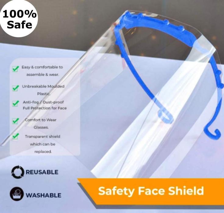 Iotcart Flexible Face Shield Mask - Full Face Protection