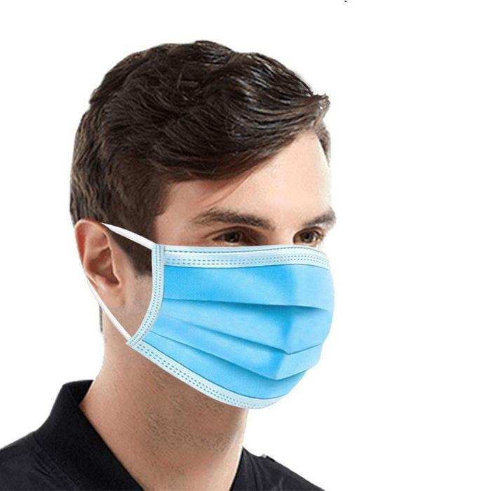 Buy 3 Ply Meltblown Disposable Masks for Electronics Lab Safety - India