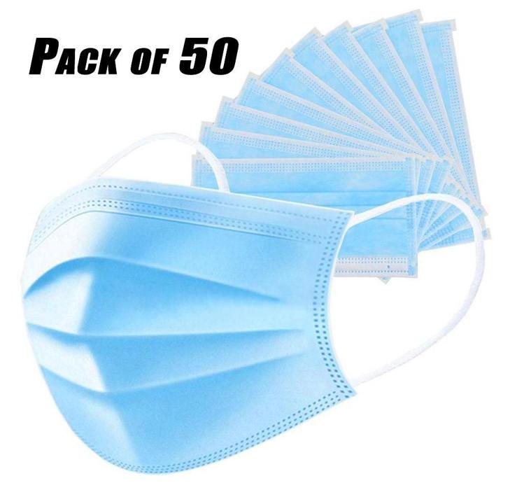Buy 3 Ply Meltblown Disposable Masks for Electronics Lab Safety - India