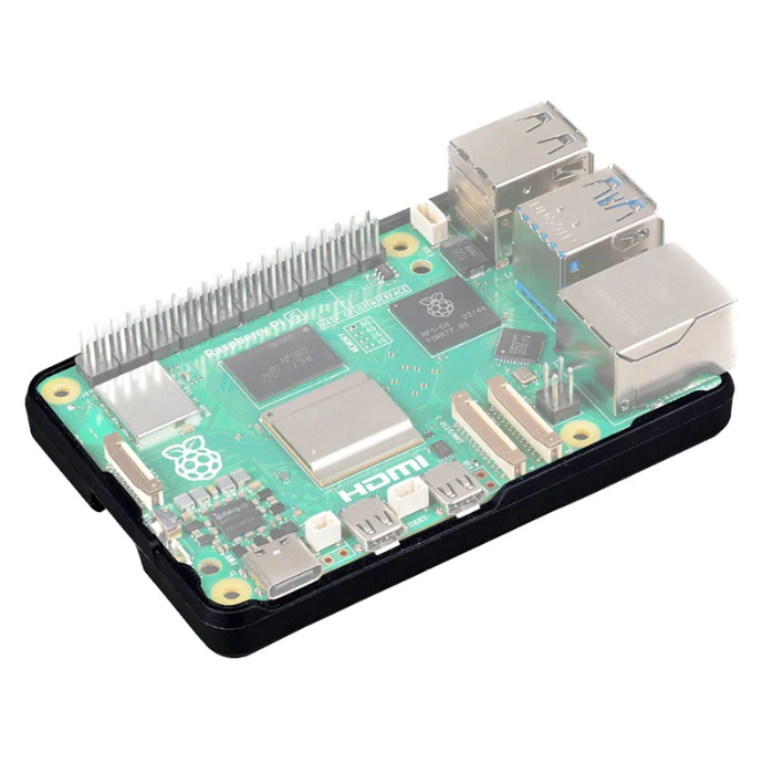 Official Raspberry Pi 5 Bumper Case - Durable Silicone Protection