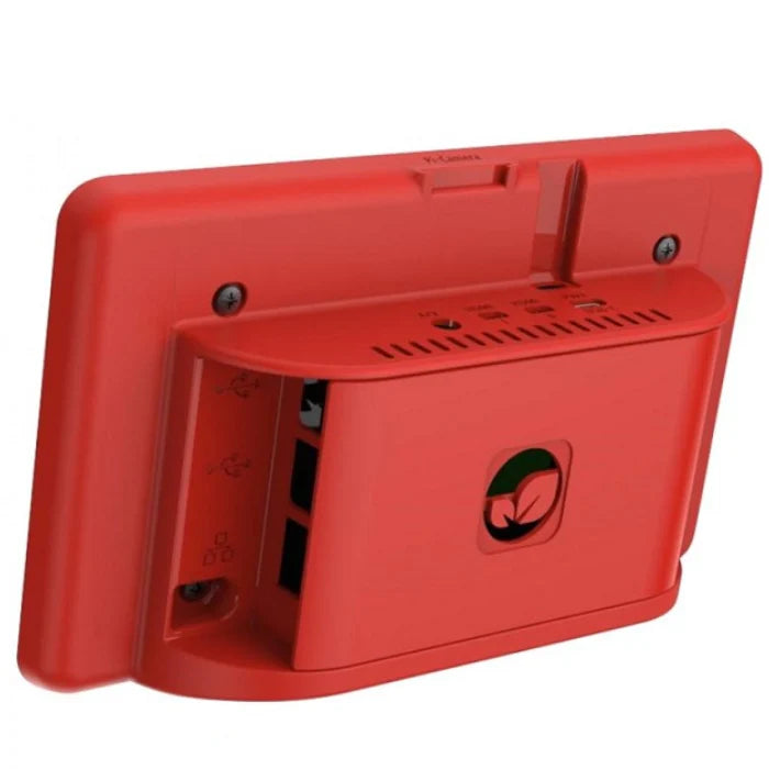 Raspberry Pi 4 Original ABS Case for 7 Inch Display - Red Colour