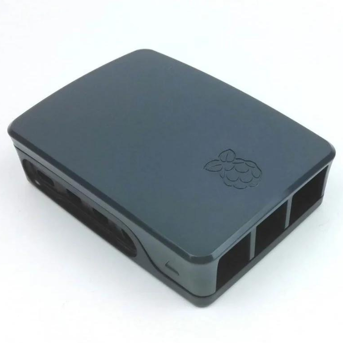 Raspberry Pi Case for Pi 5 Black/Grey