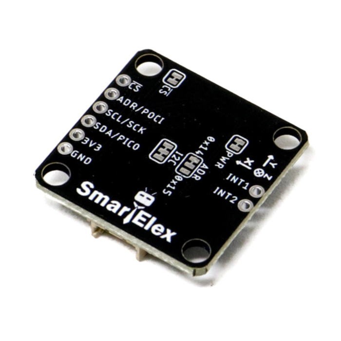 SmartElex BMA400 Triple Axis Accelerometer Breakout – High Precision 3-Axis Motion Module for Arduino & Raspberry Pi