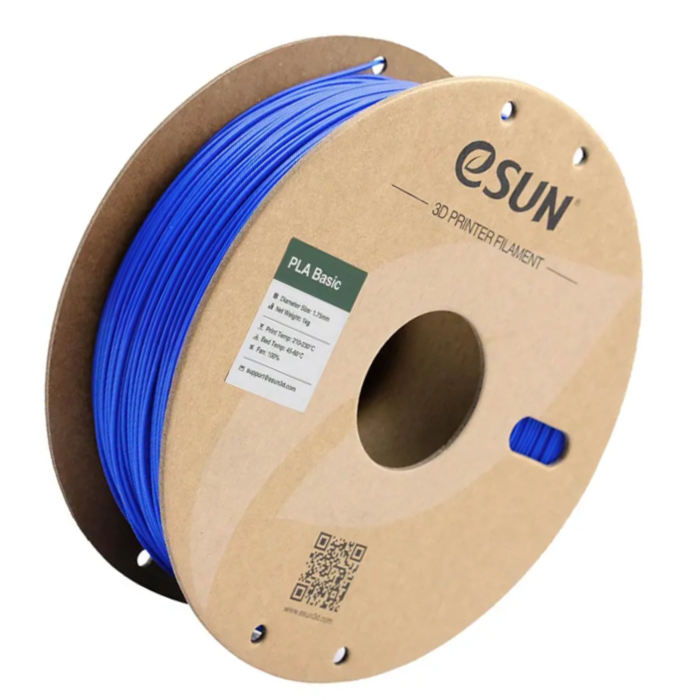 eSun 1.75mm PLA-Basic 1kg Blue Filament - 3D Printing