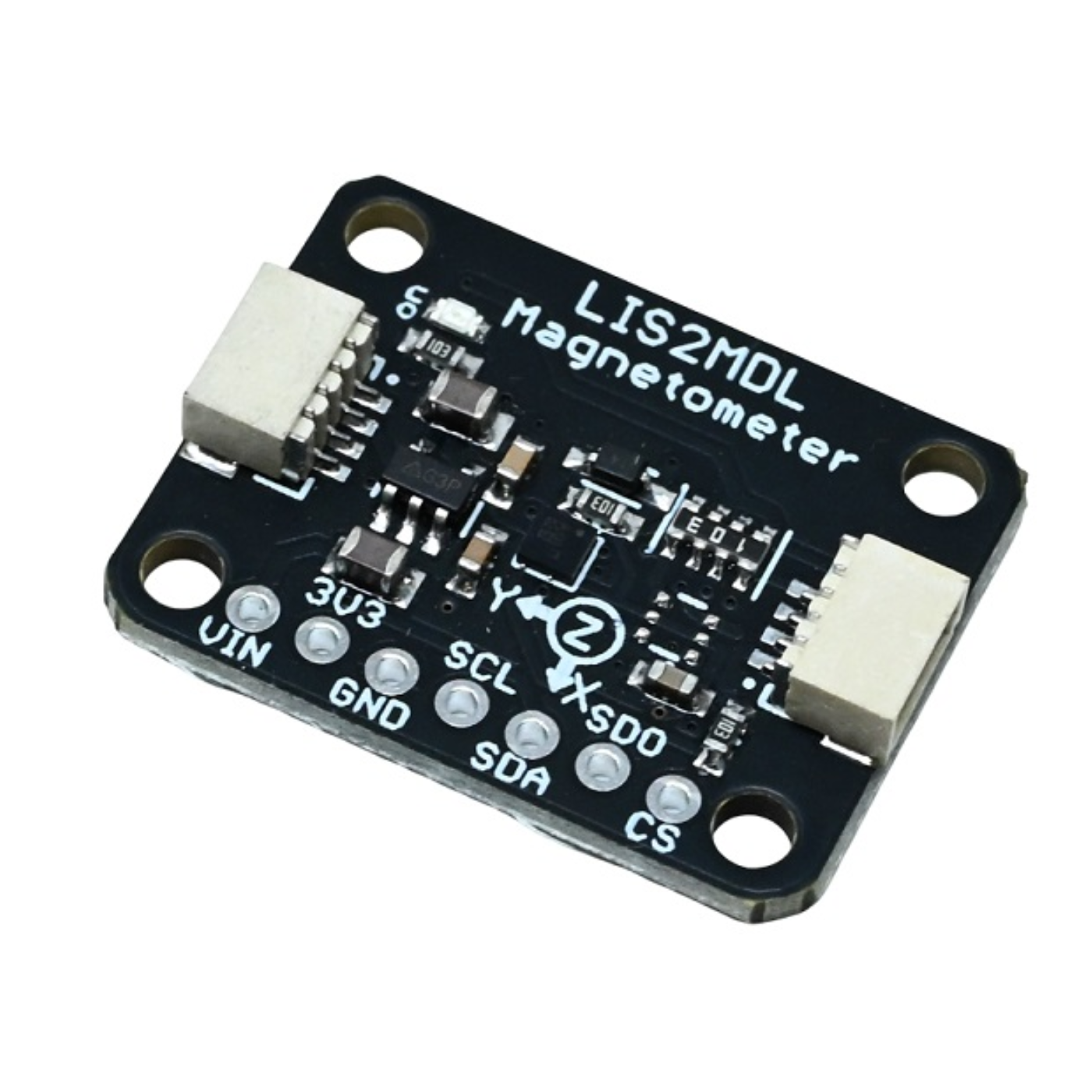 SmartElex LIS2MDL Triple-Axis Magnetometer – High Precision 3-Axis Magnetic Field Sensor Module
