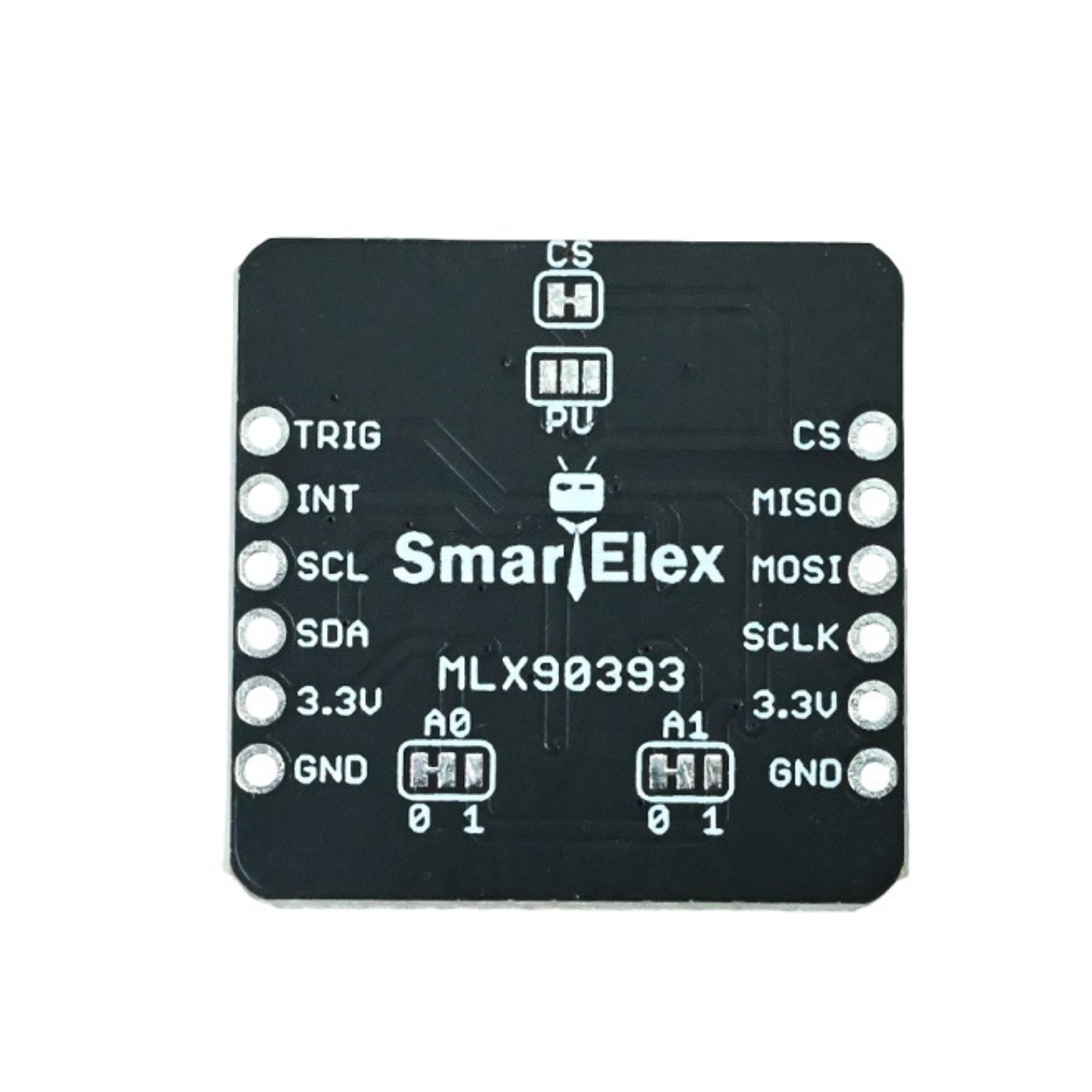 SmartElex MLX90393 Triple Axis Magnetometer – High-Precision Magnetic Field Sensor
