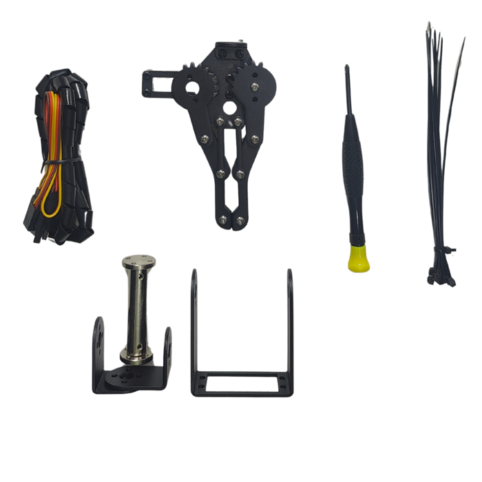 Iotcart SES-P-3287 6DOF Robotic Arm Metal Bracket Kit - DIY Robotics