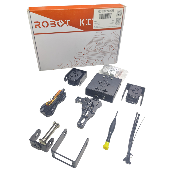 Iotcart SES-P-3287 6DOF Robotic Arm Metal Bracket Kit - DIY Robotics