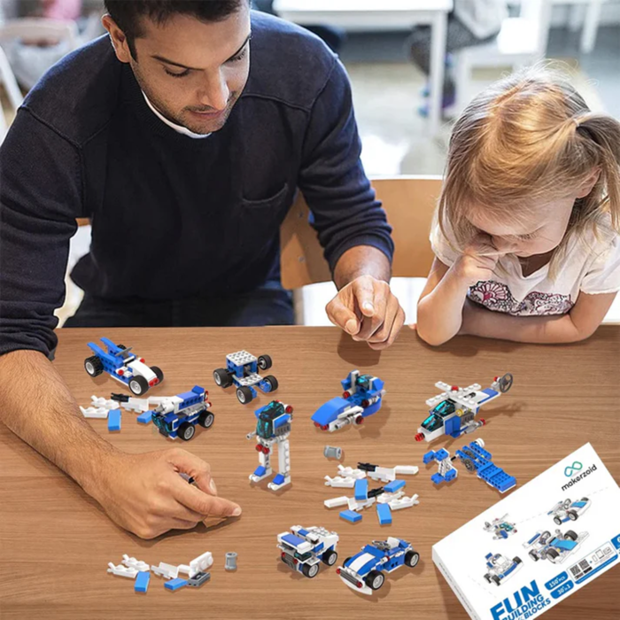 Buy Makerzoid 30-in-1 DIY STEM Building Blocks Set - Educational Toy for Kids