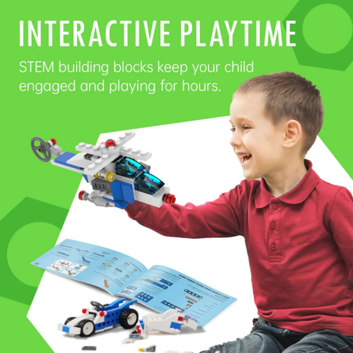 Buy Makerzoid 30-in-1 DIY STEM Building Blocks Set - Educational Toy for Kids