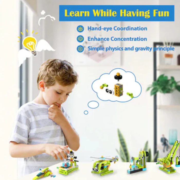 Makerzoid SES-P-3292 100-in-1 STEAM Building Blocks Educational Toy - Buy Online in India