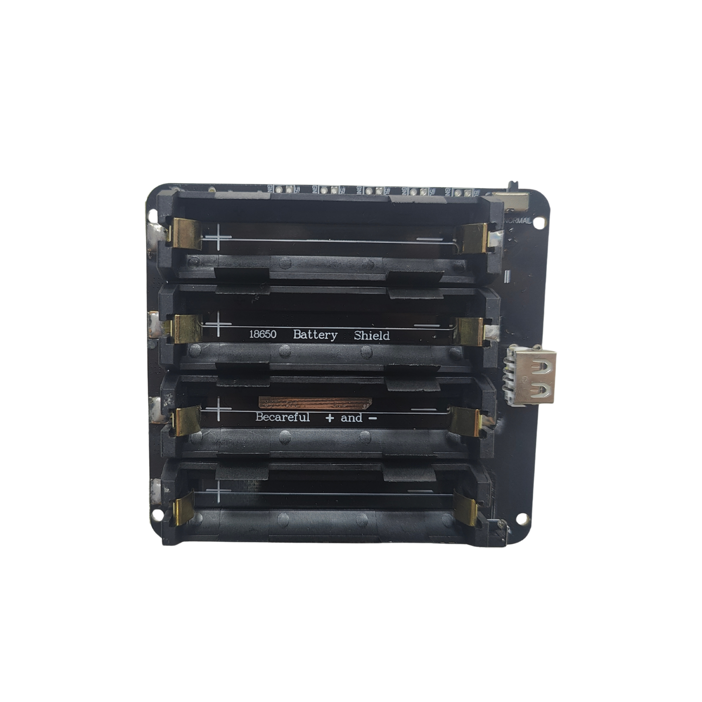 18650 Battery Holder V3 Development Board 4-Cell Module Compatible with Raspberry Pi 3