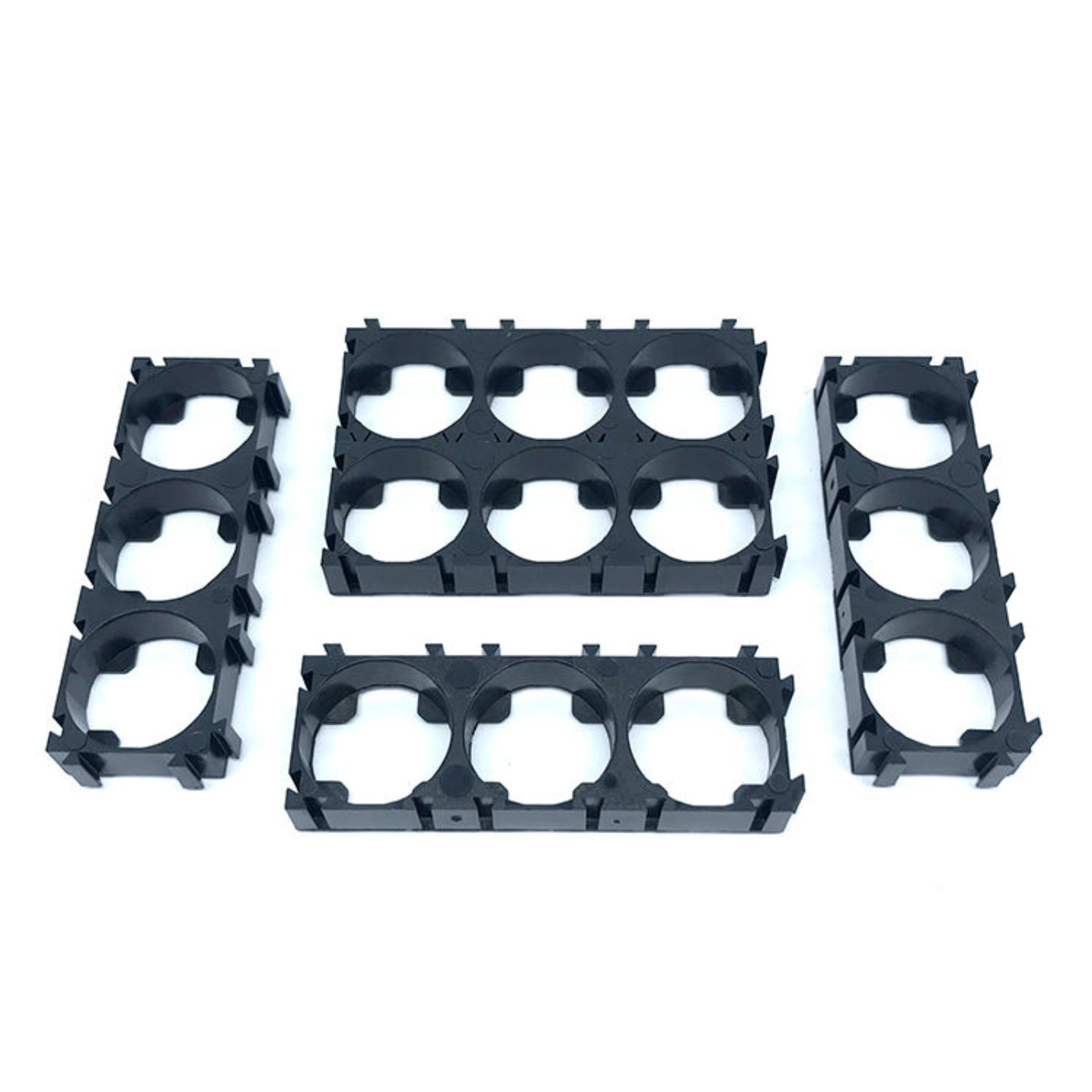 18650 Battery Spacer Bracket – 1x3 Cell Holder for Lithium Battery Pack Assembly