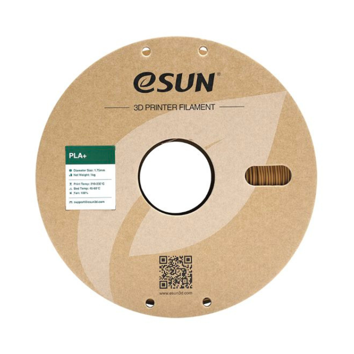 eSun 1.75mm PLA+ 3D Printing Filament 1kg Light Brown Color