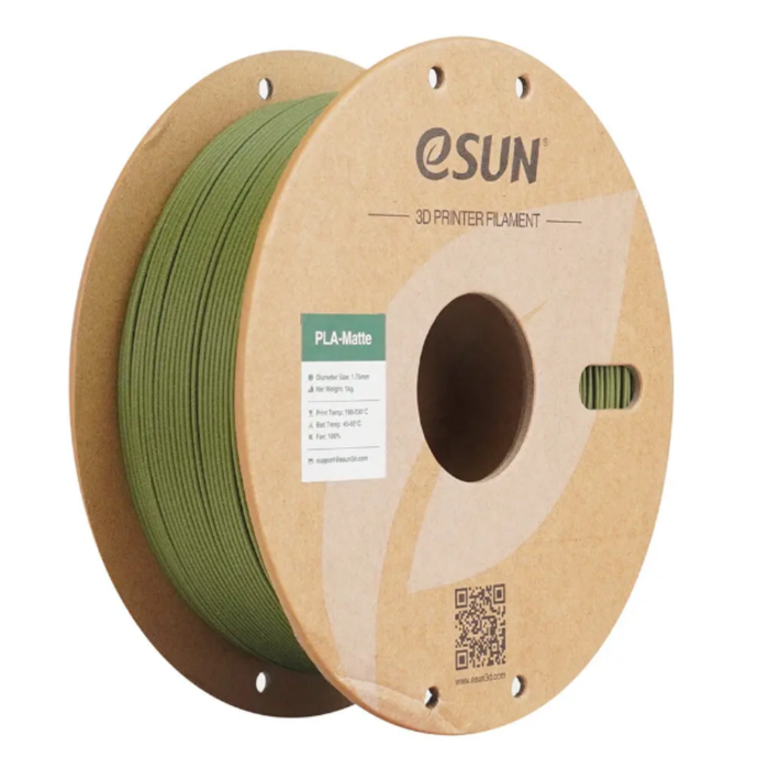 eSun 1.75mm PLA-Matte Filament 1kg Olive Green - Buy 3D Printer Filament India