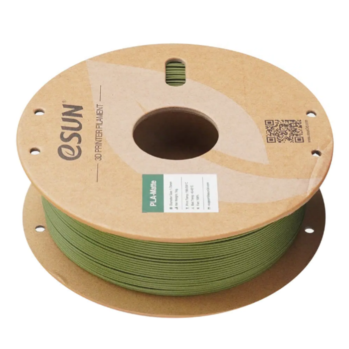 eSun 1.75mm PLA-Matte Filament 1kg Olive Green - Buy 3D Printer Filament India