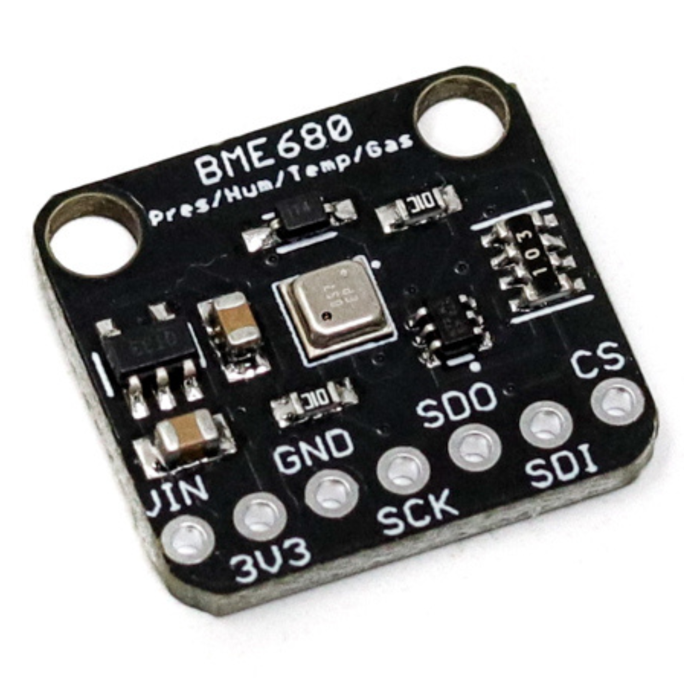 SmartElex BME680 Sensor Breakout Board Measures Temperature, Humidity, Pressure & Gas