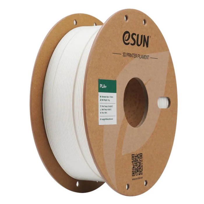 eSun PLA+ 1kg 1.75mm Milky White 3D Printing Filament - Buy Online in India