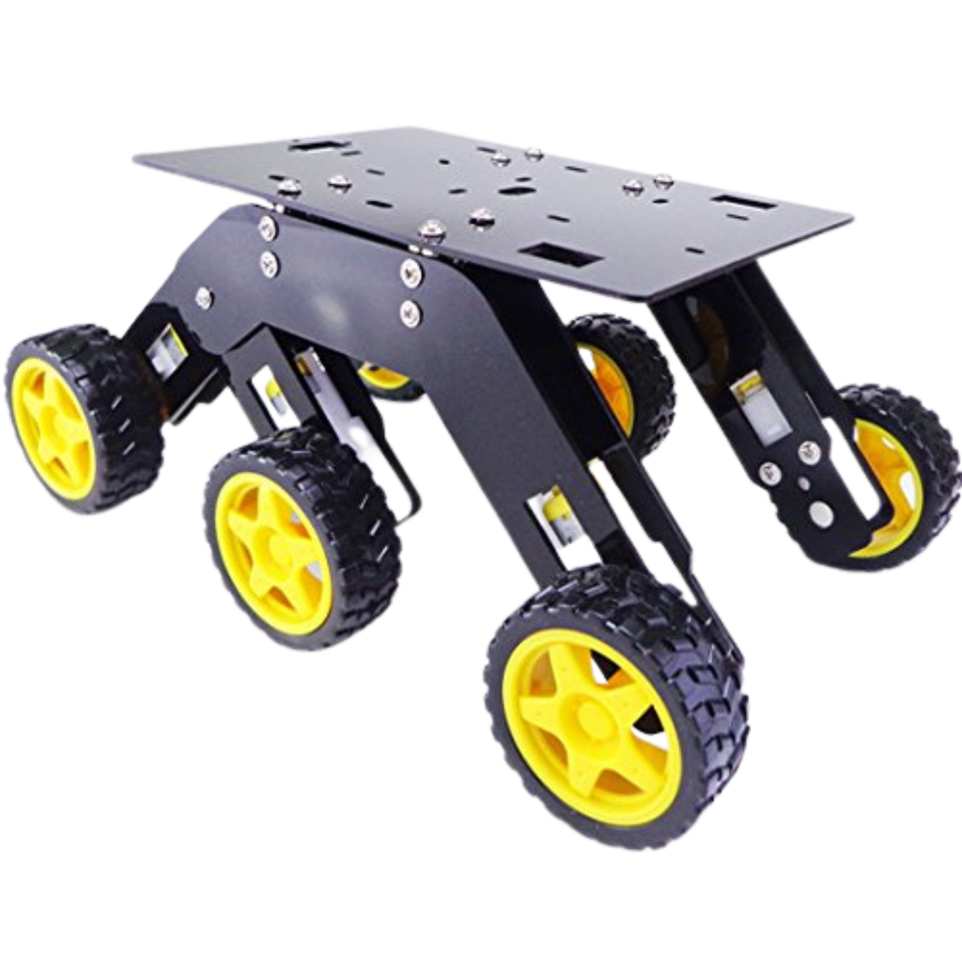 Acrylic 6WD Curious Rover Chassis DIY Robotics Kit