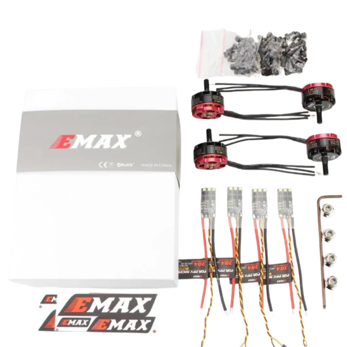 EMAX RS2205 2300KV 2-4S Race Spec Brushless Motor for Drones - High Thrust FPV Racing