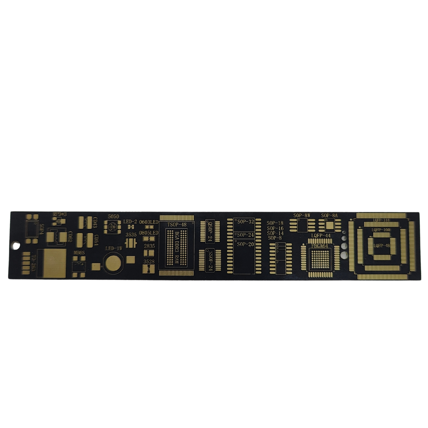 15cm Multipurpose PCB Measuring Ruler