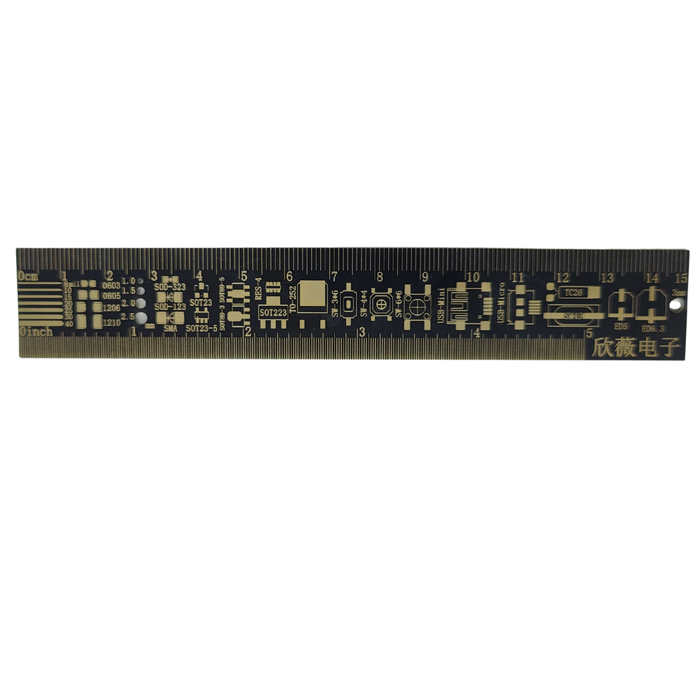 Iotcart SES-P-3373 15cm PCB Ruler - Dual Scale Measuring Tool