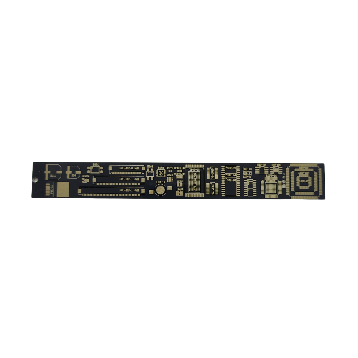 Multipurpose 20cm PCB Ruler – Engineering Measuring Tool