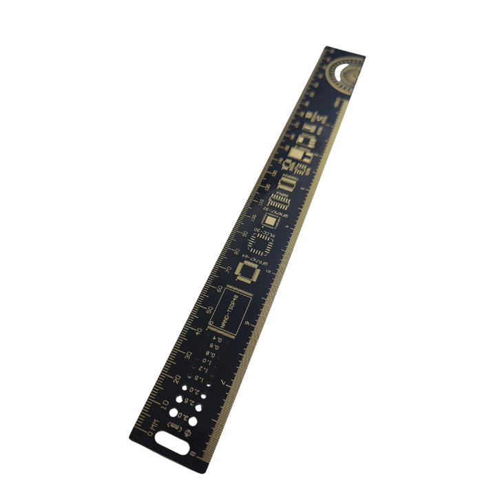 Iotcart SES-P-3375 25cm PCB Ruler with SMD & AWG Guides - Electronics Prototyping Tool