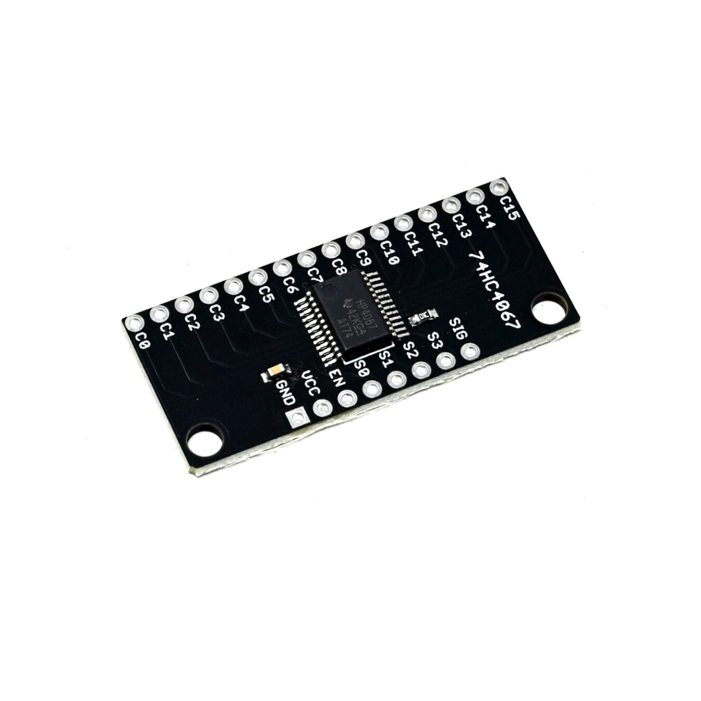 SmartElex 16-Channel Analog/Digital MUX Breakout Board – CD74HC4067
