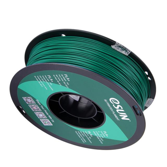 eSun 1.75mm PLA+ 1kg Green 3D Printer Filament - Buy Online
