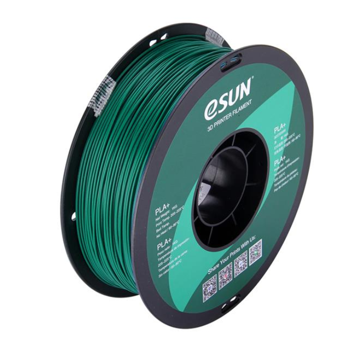 eSun 1.75mm PLA+ 1kg Green 3D Printer Filament - Buy Online