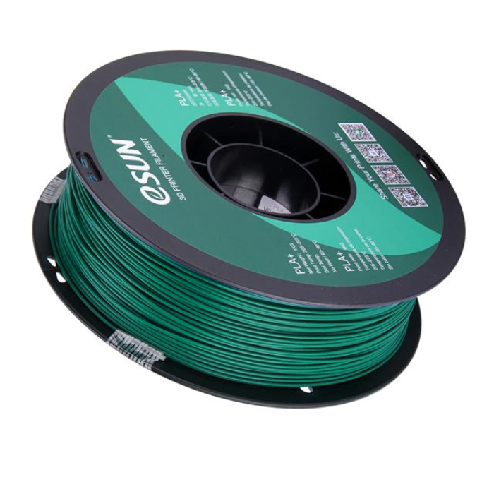 eSun 1.75mm PLA+ 1kg Green 3D Printer Filament - Buy Online