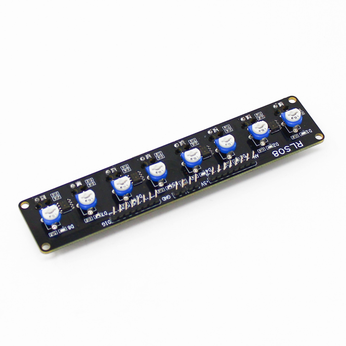 SmartElex RLS-08 8-Channel Line Tracking Sensor Array - Line Follower Robot