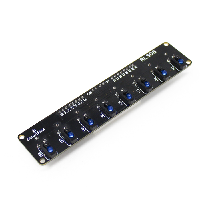 SmartElex RLS-08 8-Channel Line Tracking Sensor Array - Line Follower Robot