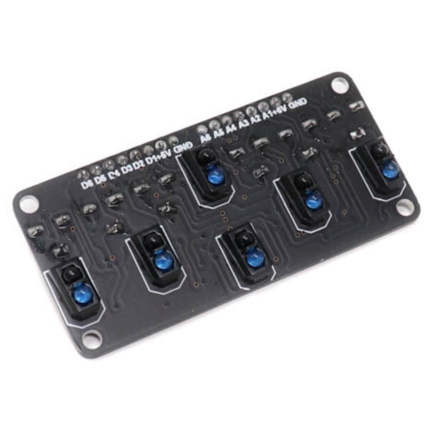 SmartElex RLS-06 Analog & Digital 6 IR Line Sensor Array with Potentiometer