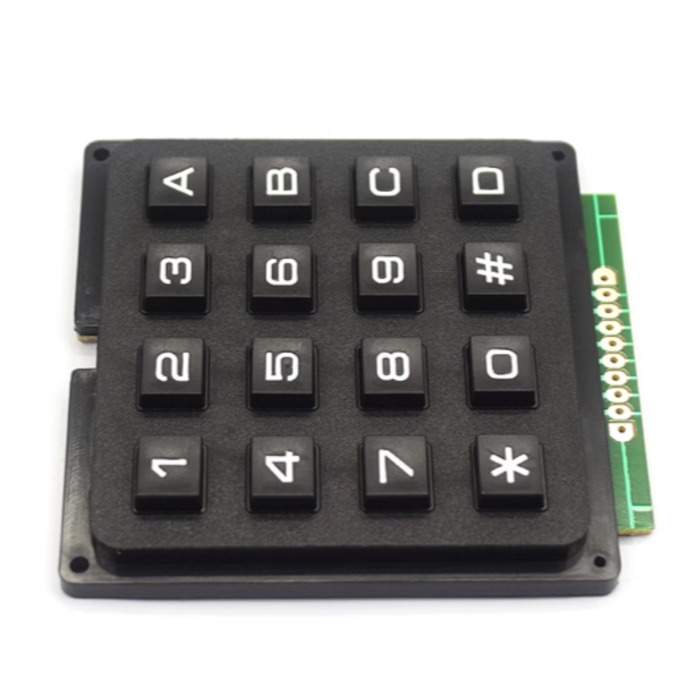 Iotcart SES-P-3384 4x4 Matrix Keypad Module - Arduino Compatible
