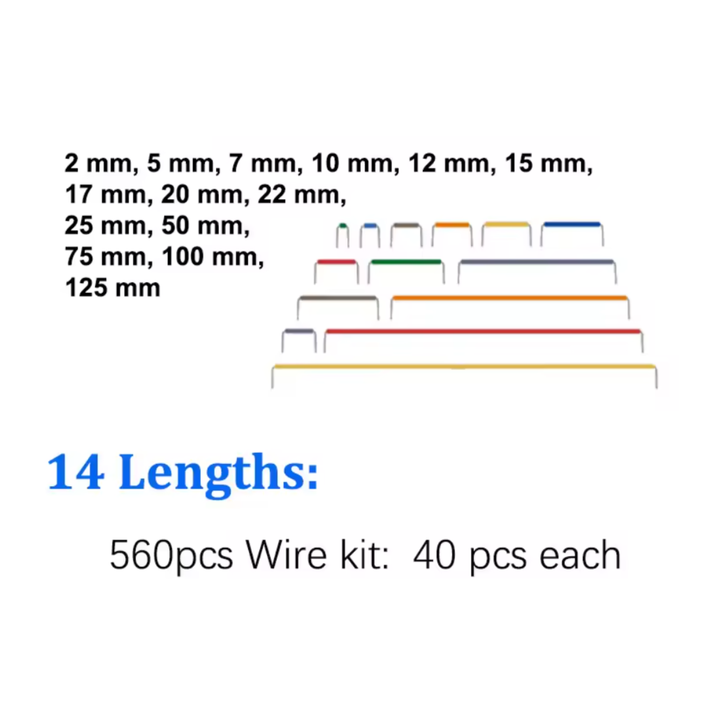 560PCS Breadboard Jumper Wire Kit for DIY Electronics & Prototyping