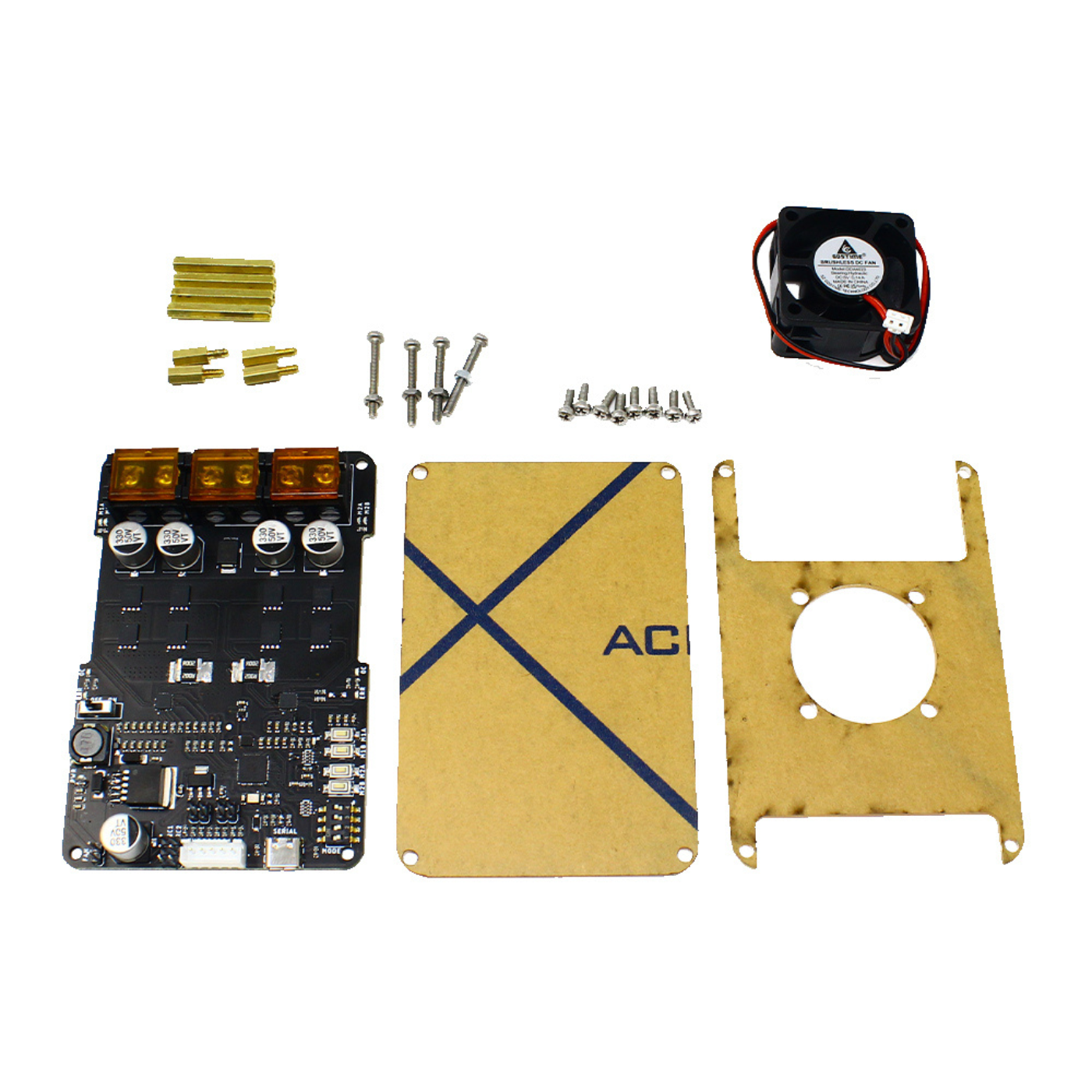 SmartElex 30D Dual Channel Motor Driver Powered by Raspberry Pi