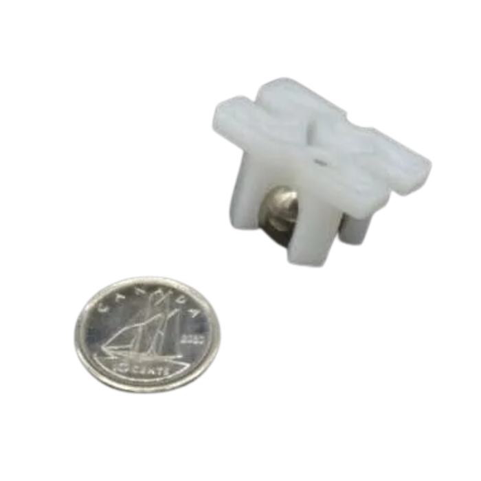 N20 Vacuum Steel Ball Omnidirectional Caster Wheel - 360° Movement for Robotics