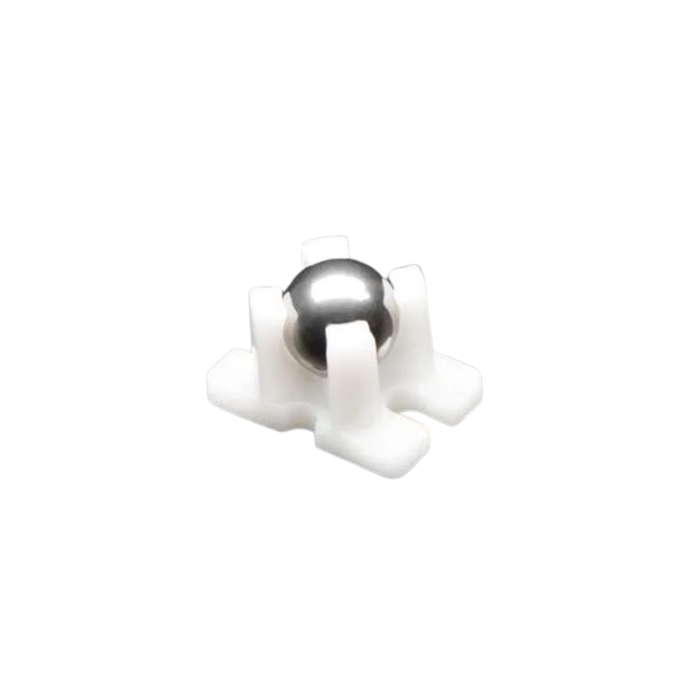 N20 Vacuum Steel Ball Omnidirectional Caster Wheel - 360° Movement for Robotics