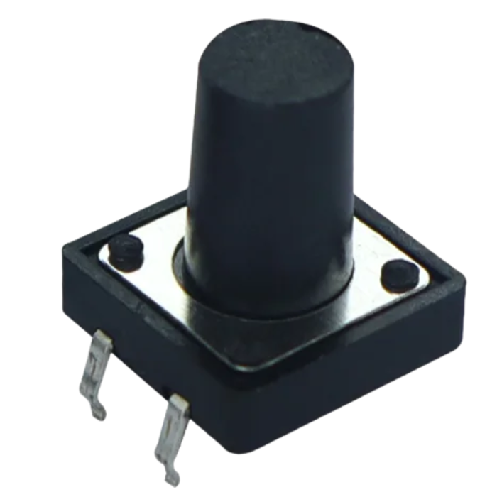 Iotcart 12X12X17mm 4 Pin Tactile Switch - 12V Momentary Push Button