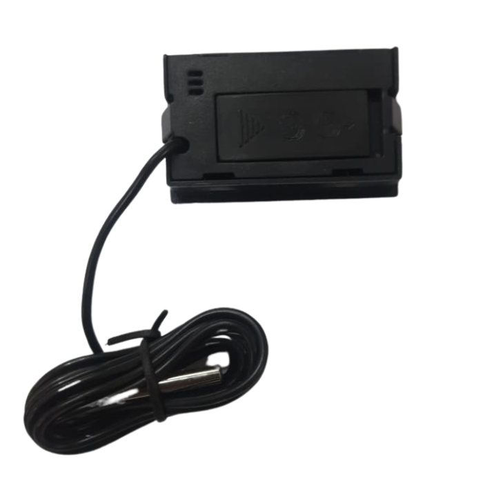 Iotcart Mini LCD Digital Thermometer with Probe - 38.2" Cable, °C/°F Display