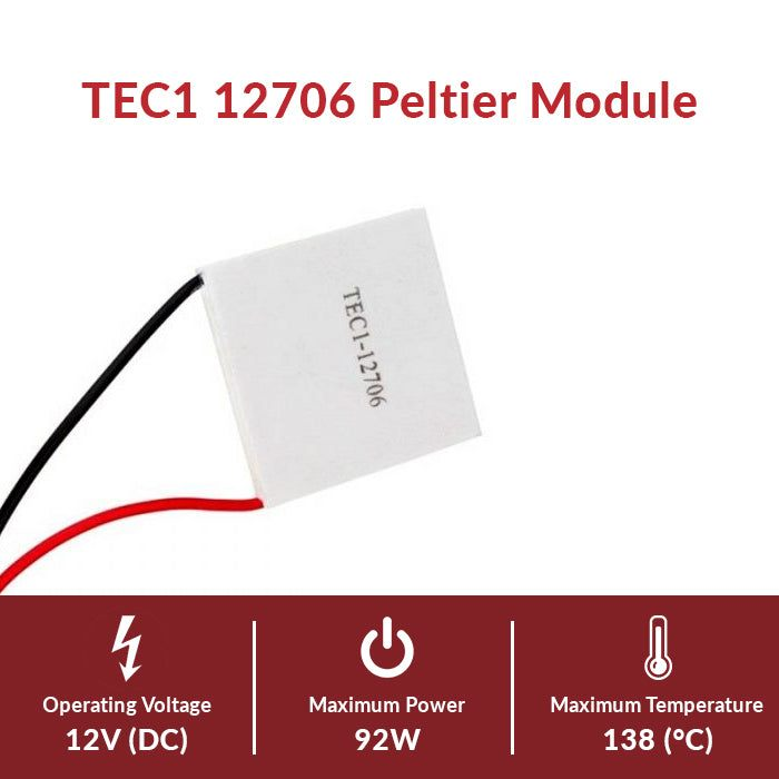 TEC1-12706 6A Thermoelectric Cooler Peltier Module
