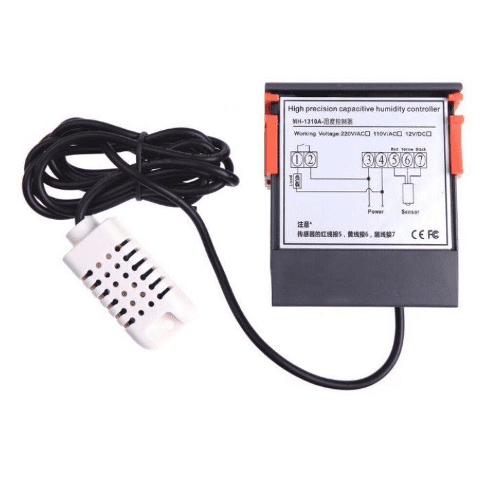 Iotcart MH13001 10A 220V Digital Humidity Controller - Greenhouse & Refrigerator Use