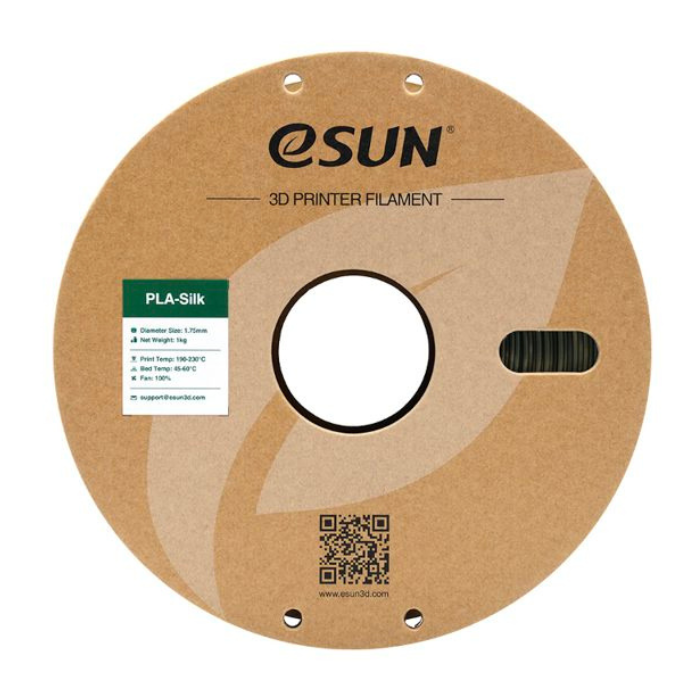 eSun PLA-Silk 1.75mm Bronze Filament 1kg - Premium 3D Printing Material