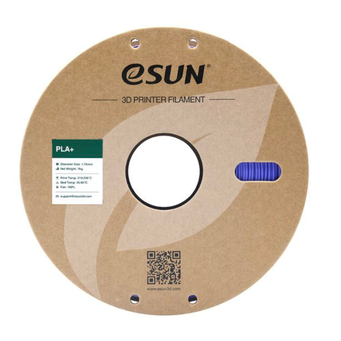 eSun 1.75mm PLA+ 1kg 3D Printing Filament Very Peri - High-Strength Filament for FDM Printers